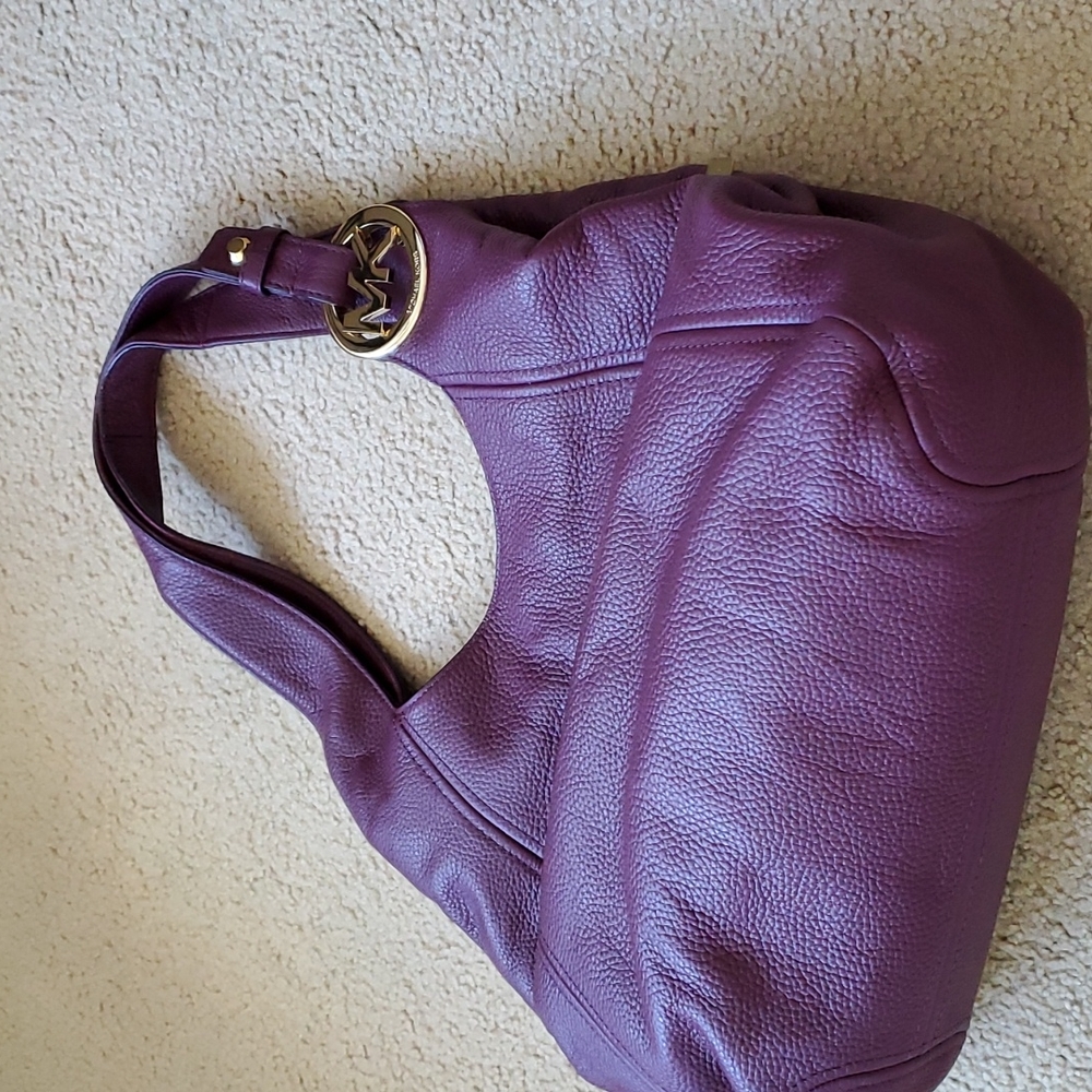 Michael kors burgundy handbag
